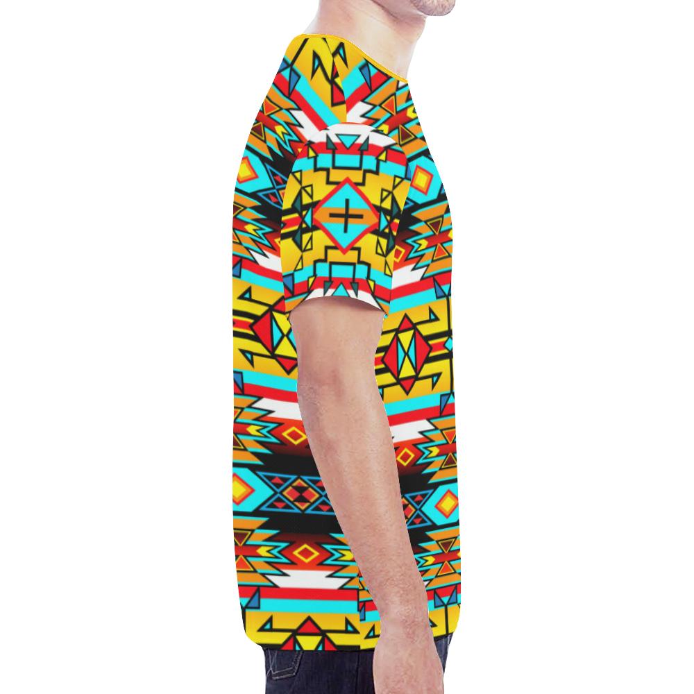 Force of Nature Twister New All Over Print T-shirt for Men (Model T45) New All Over Print T-shirt for Men (T45) e-joyer 