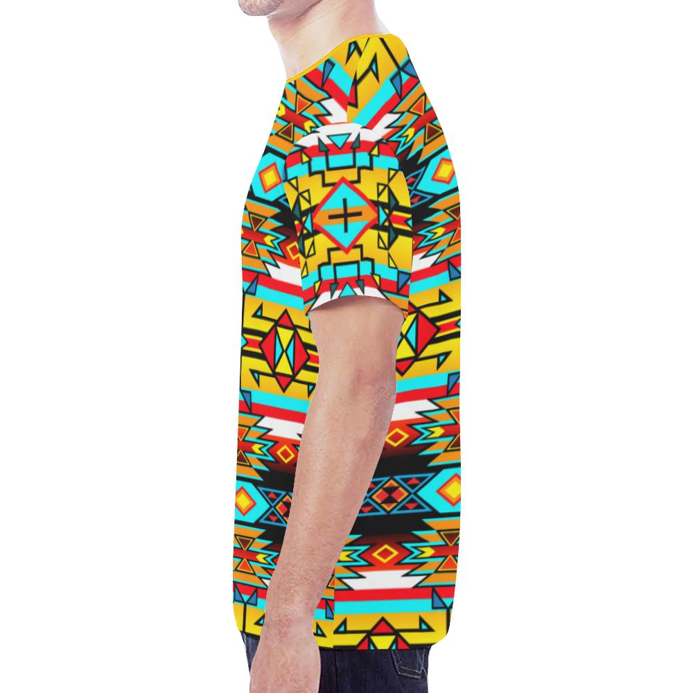 Force of Nature Twister New All Over Print T-shirt for Men (Model T45) New All Over Print T-shirt for Men (T45) e-joyer 