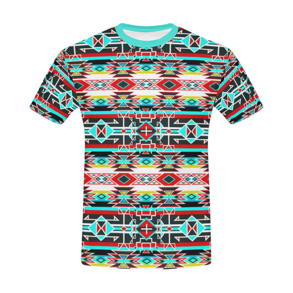 Force of Nature Windstorm All Over Print T-Shirt for Men/Large Size (USA Size) Model T40) All Over Print T-Shirt for Men/Large (T40) e-joyer 