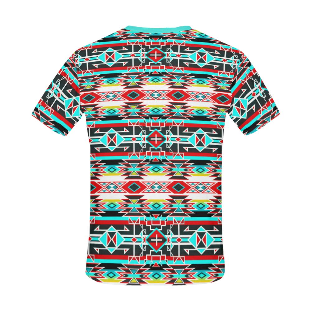 Force of Nature Windstorm All Over Print T-Shirt for Men/Large Size (USA Size) Model T40) All Over Print T-Shirt for Men/Large (T40) e-joyer 