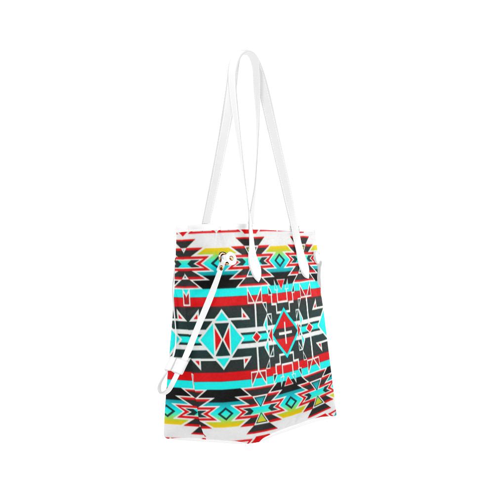 Force of Nature Windstorm Clover Canvas Tote Bag (Model 1661) Clover Canvas Tote Bag (1661) e-joyer 