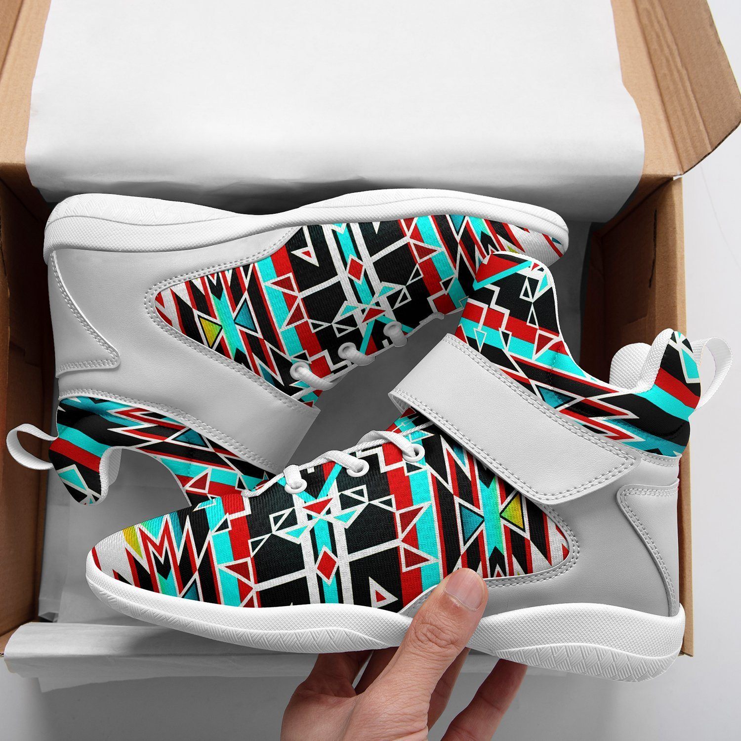 Force of Nature Windstorm Ipottaa Basketball / Sport High Top Shoes - White Sole 49 Dzine 