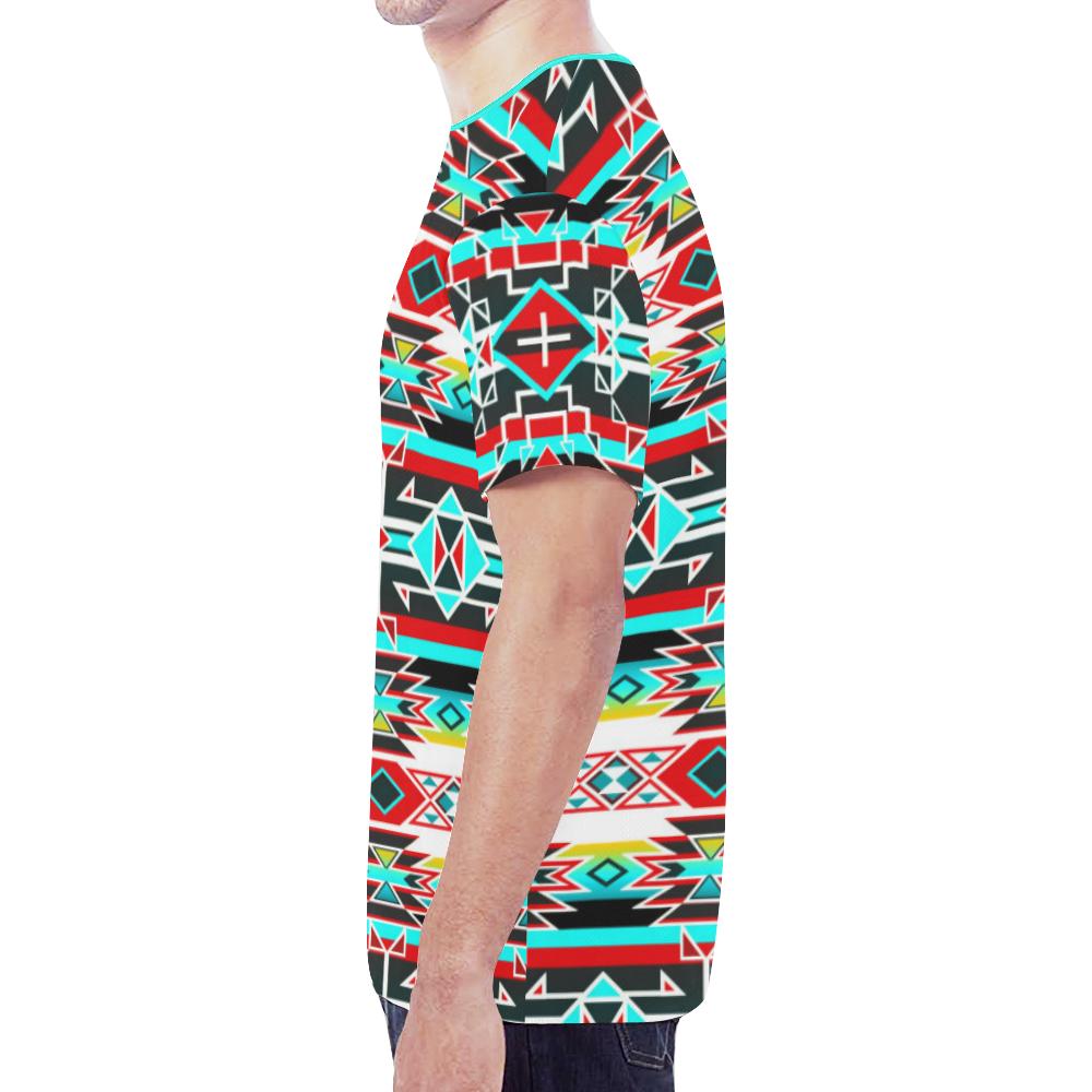 Force of Nature Windstorm New All Over Print T-shirt for Men (Model T45) New All Over Print T-shirt for Men (T45) e-joyer 