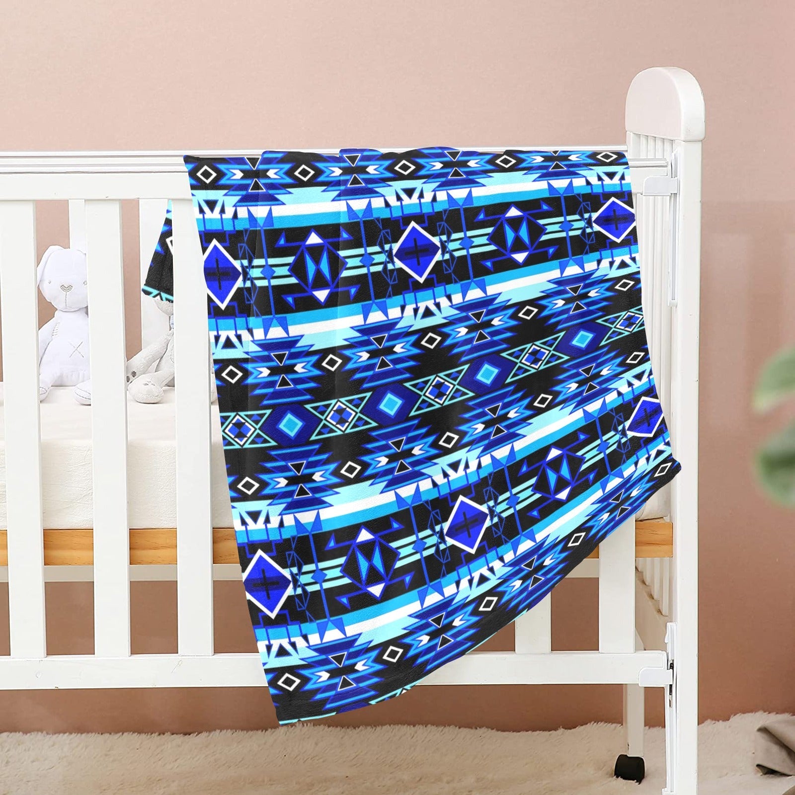 Force of Nature Winter Night Baby Blanket 30"x40" Baby Blanket 30"x40" e-joyer 