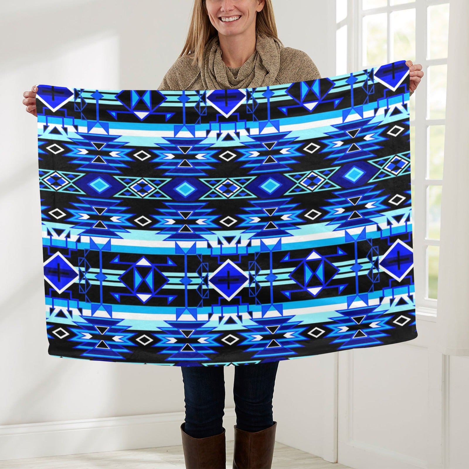 Force of Nature Winter Night Baby Blanket 30"x40" Baby Blanket 30"x40" e-joyer 