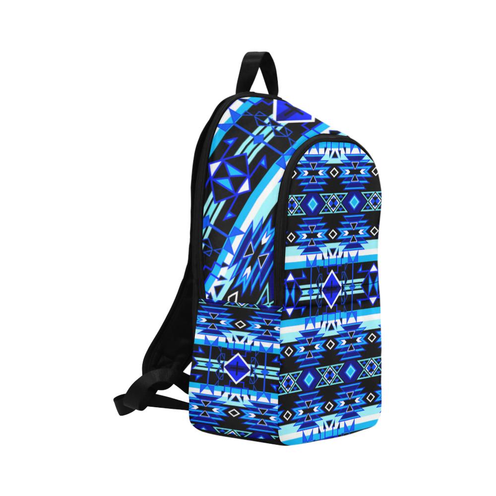 Force of Nature Winter Night Fabric Backpack for Adult (Model 1659) Casual Backpack for Adult (1659) e-joyer 