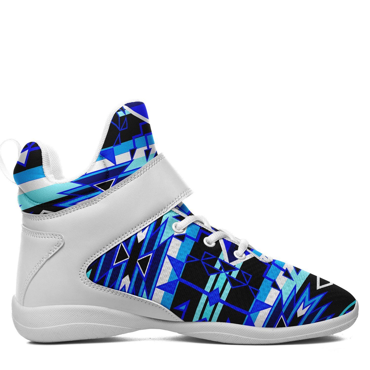Force of Nature Winter Night Ipottaa Basketball / Sport High Top Shoes - White Sole 49 Dzine 