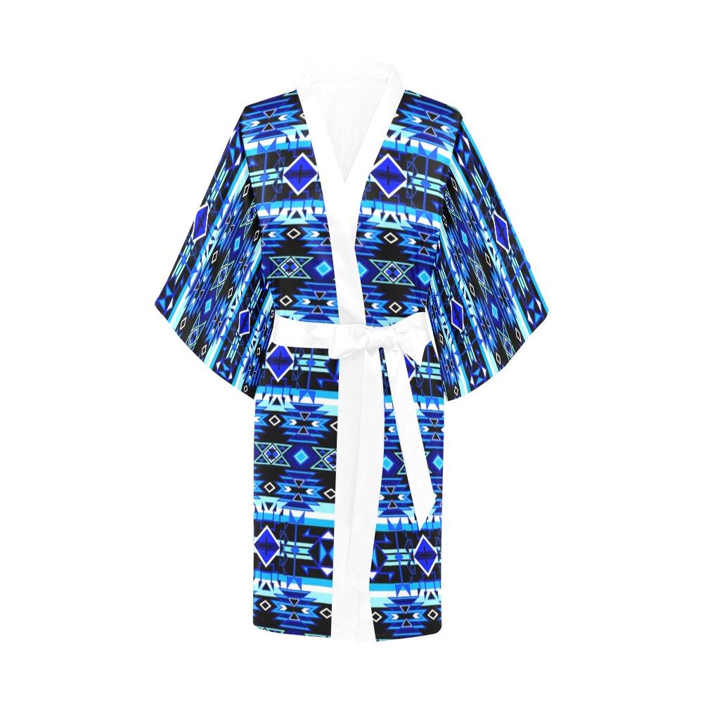 Force of Nature Winter Night Kimono Robe Artsadd 