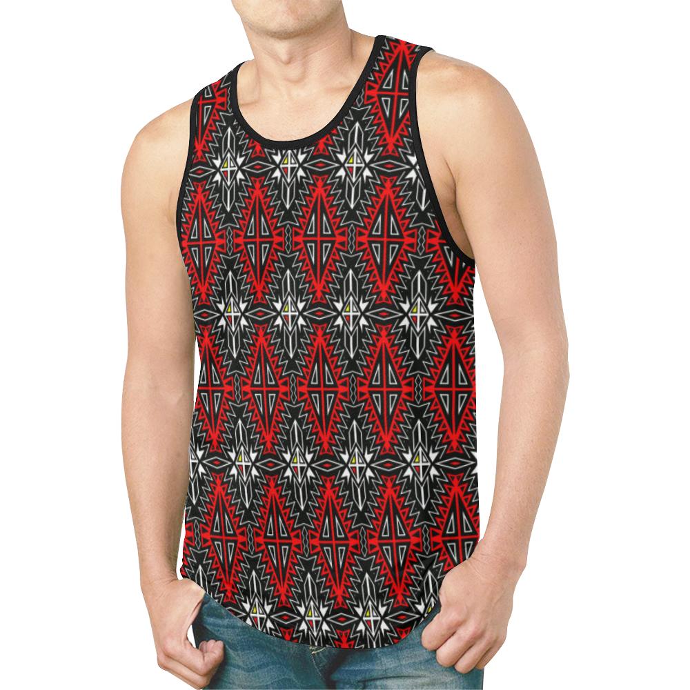 Four Directions New All Over Print Tank Top for Men (Model T46) New All Over Print Tank Top for Men (T46) e-joyer 