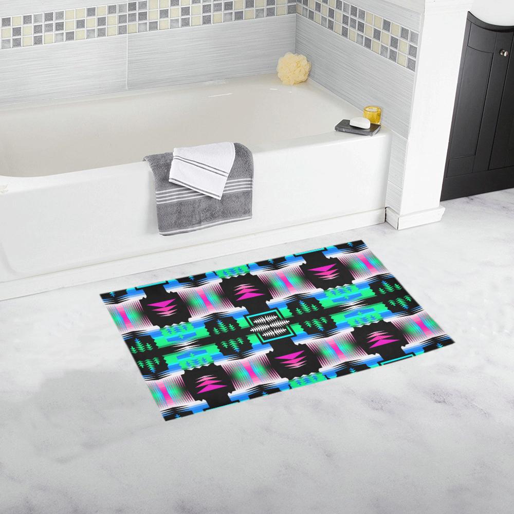 Fuschia Sky Sage Bath Rug 16''x 28'' Bath Rug 16''x 28'' e-joyer 