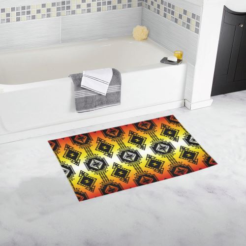 Gathering Fire Bath Rug 16''x 28'' Bath Rug 16''x 28'' e-joyer 