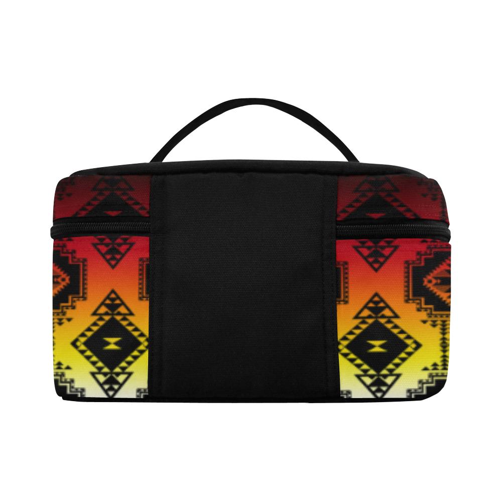 Gathering Fire Cosmetic Bag/Large (Model 1658) Cosmetic Bag e-joyer 