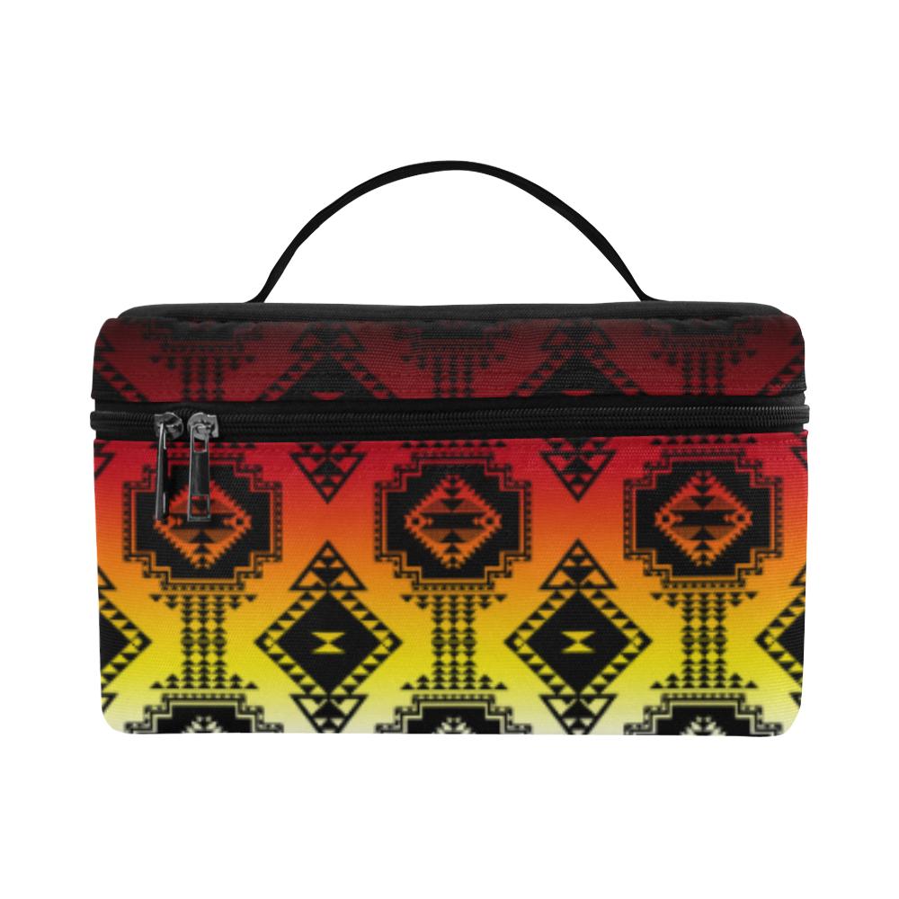 Gathering Fire Cosmetic Bag/Large (Model 1658) Cosmetic Bag e-joyer 