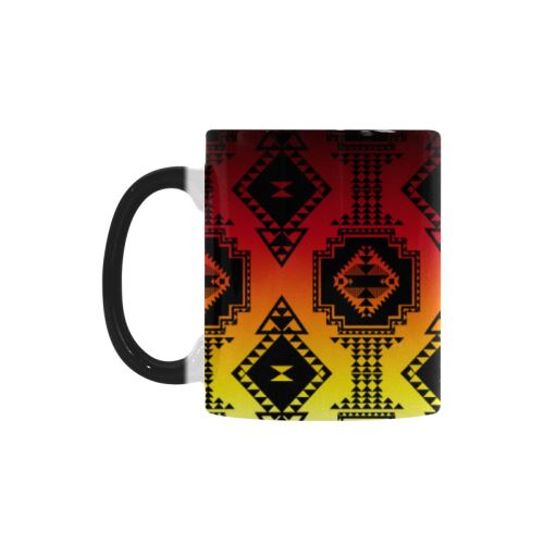 Gathering Fire Custom Morphing Mug Mug e-joyer 