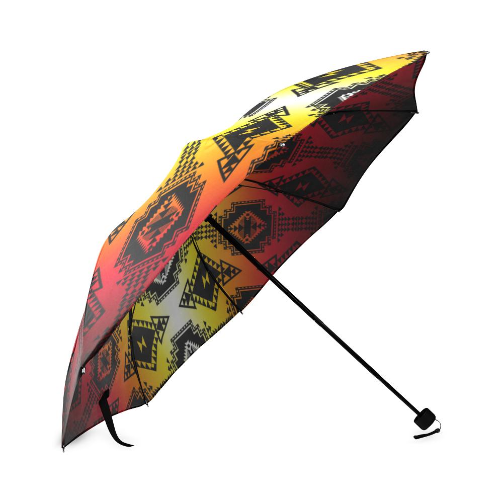 Gathering Fire Foldable Umbrella Foldable Umbrella e-joyer 