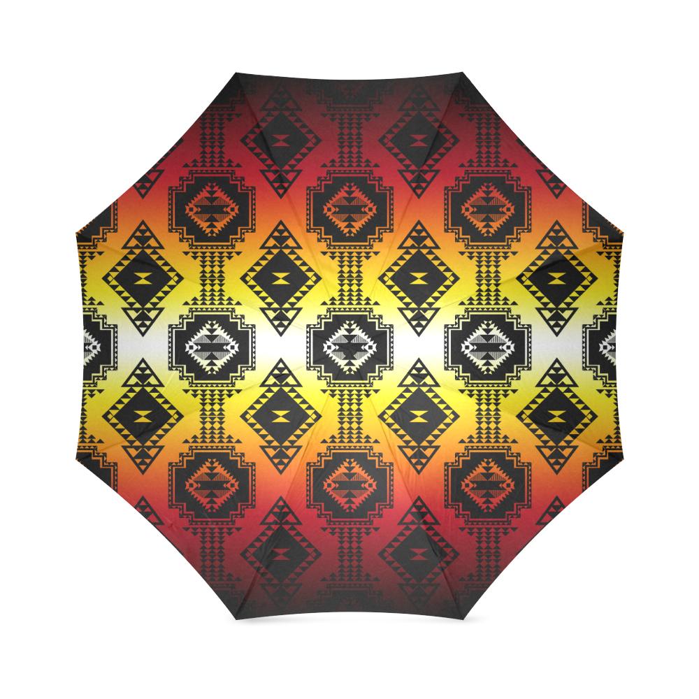 Gathering Fire Foldable Umbrella Foldable Umbrella e-joyer 