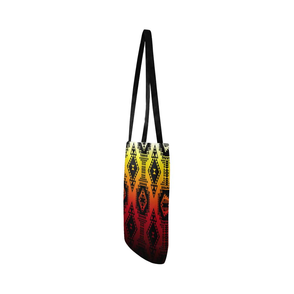 Gathering Fire Reusable Shopping Bag Model 1660 (Two sides) Shopping Tote Bag (1660) e-joyer 