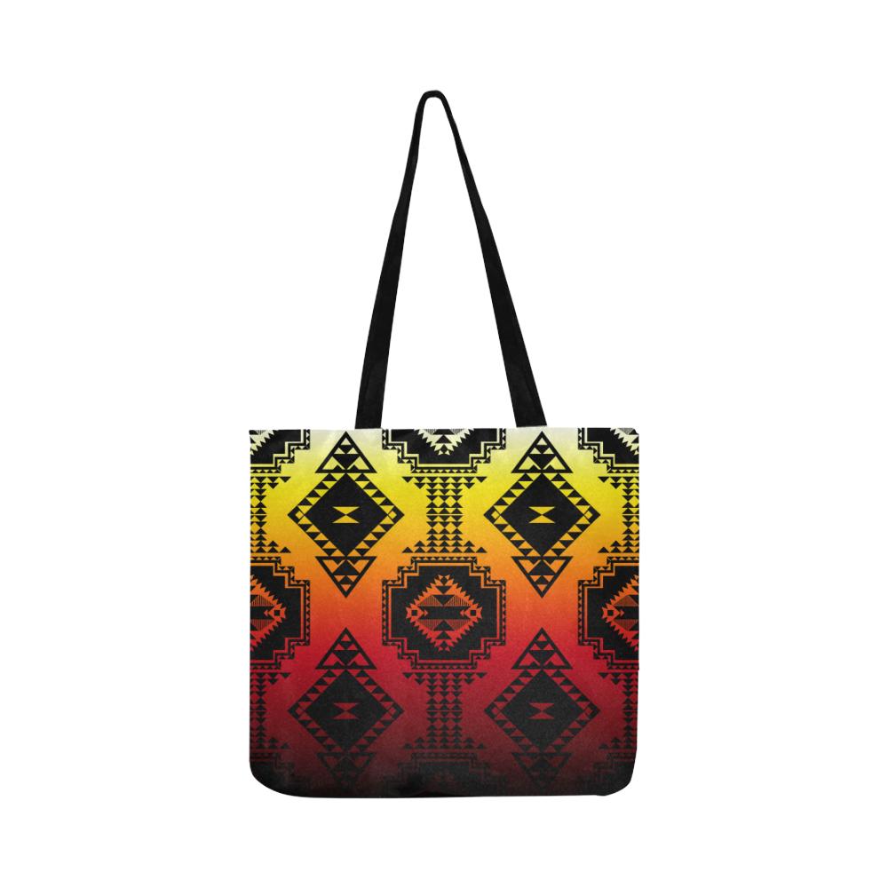 Gathering Fire Reusable Shopping Bag Model 1660 (Two sides) Shopping Tote Bag (1660) e-joyer 