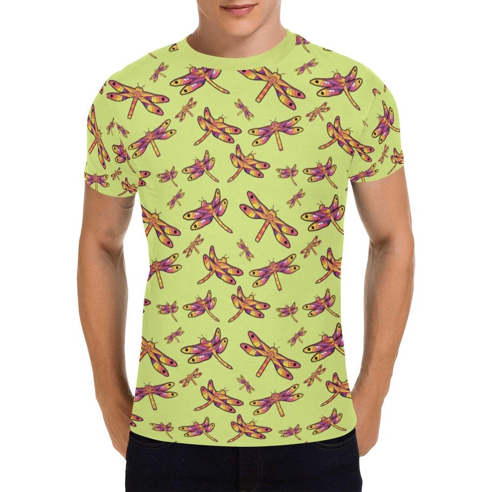 Gathering Lime All Over Print T-Shirt for Men (USA Size) (Model T40) All Over Print T-Shirt for Men (T40) e-joyer 
