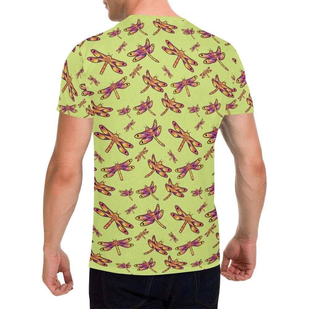 Gathering Lime All Over Print T-Shirt for Men (USA Size) (Model T40) All Over Print T-Shirt for Men (T40) e-joyer 