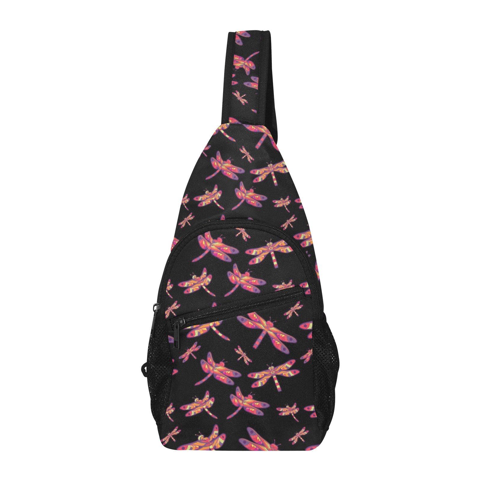 Gathering Noir All Over Print Chest Bag (Model 1719) All Over Print Chest Bag (1719) e-joyer 