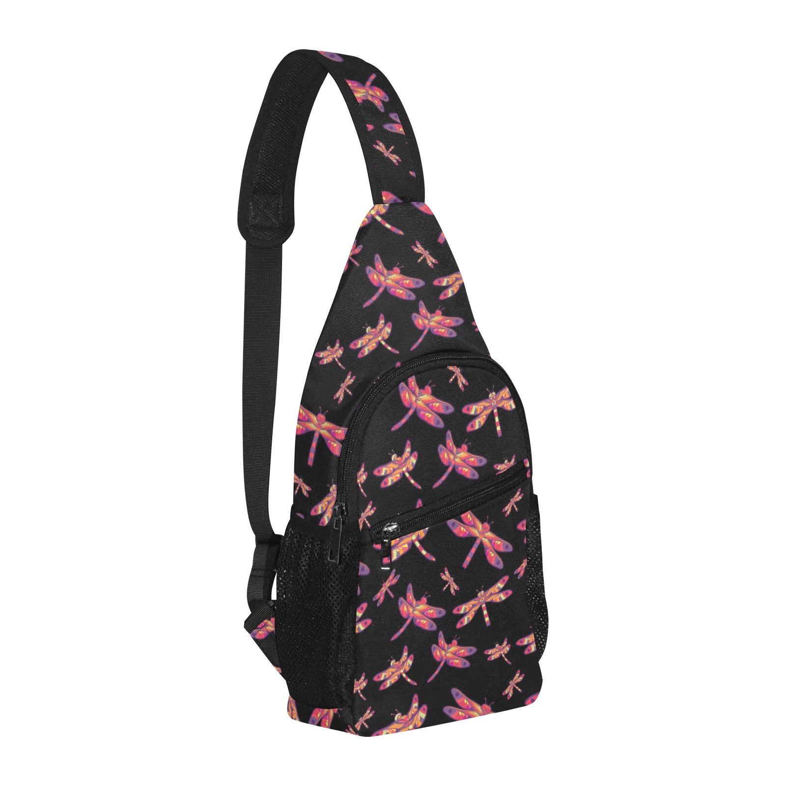 Gathering Noir All Over Print Chest Bag (Model 1719) All Over Print Chest Bag (1719) e-joyer 