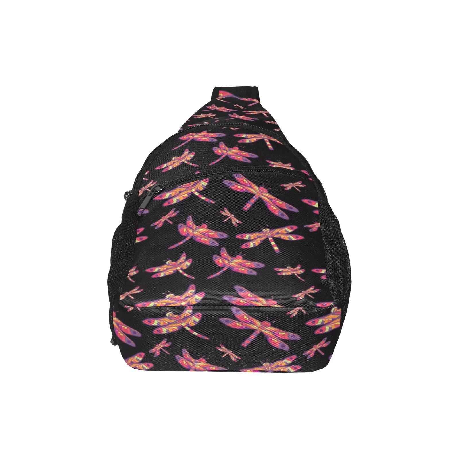 Gathering Noir All Over Print Chest Bag (Model 1719) All Over Print Chest Bag (1719) e-joyer 