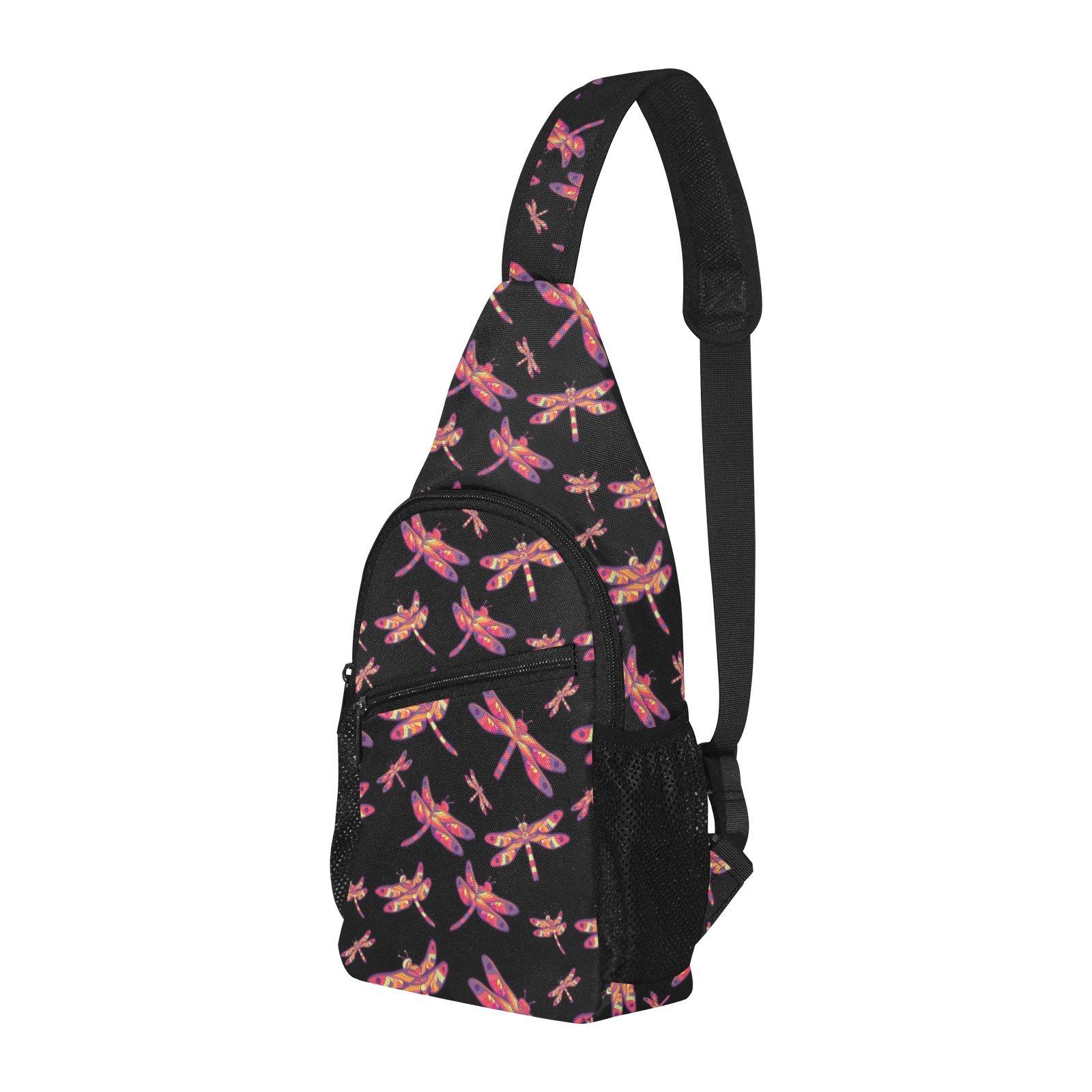 Gathering Noir All Over Print Chest Bag (Model 1719) All Over Print Chest Bag (1719) e-joyer 