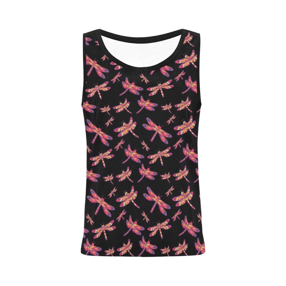 Gathering Noir All Over Print Tank Top for Women (Model T43) All Over Print Tank Top for Women (T43) e-joyer 