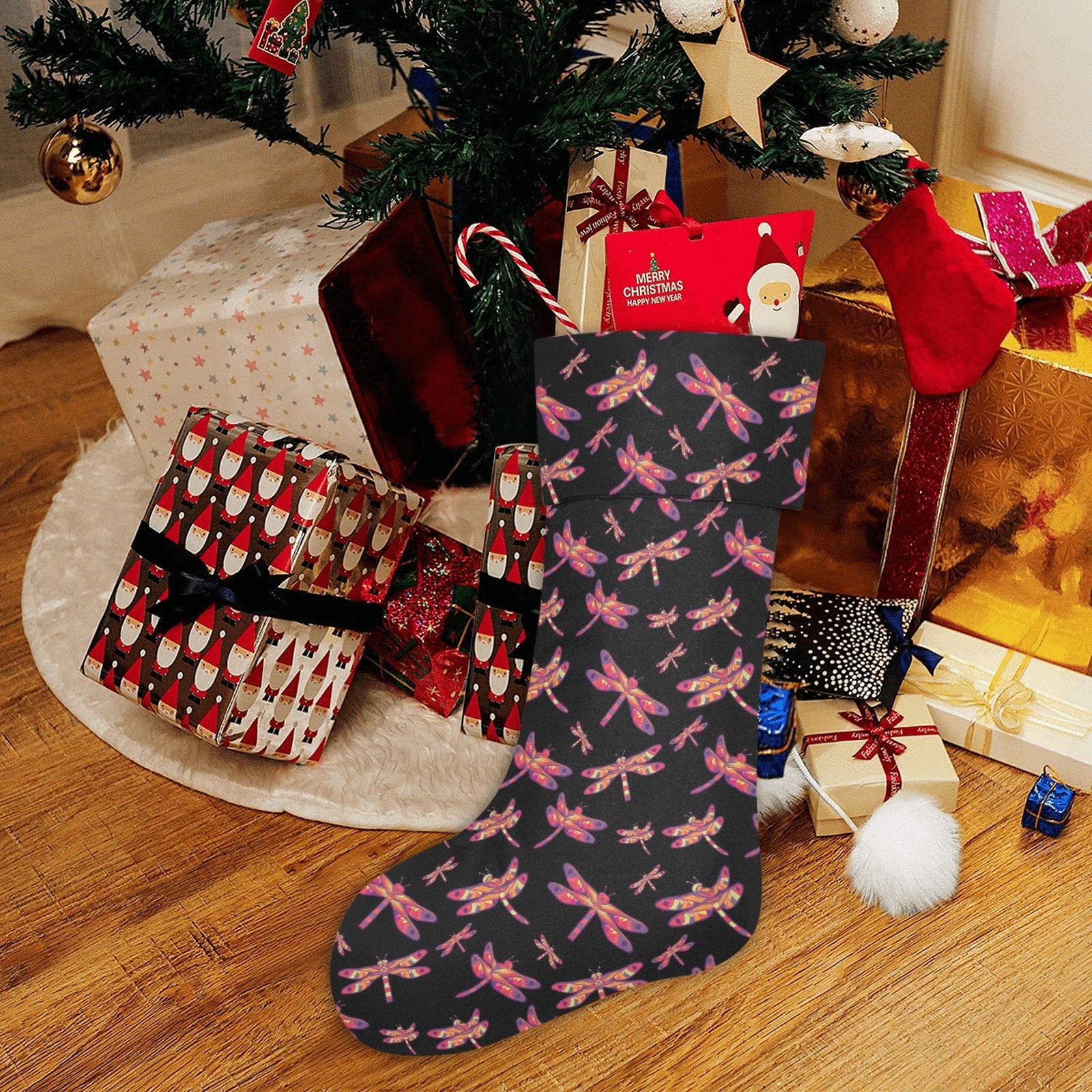 Gathering Noir Christmas Stocking holiday stocking e-joyer 