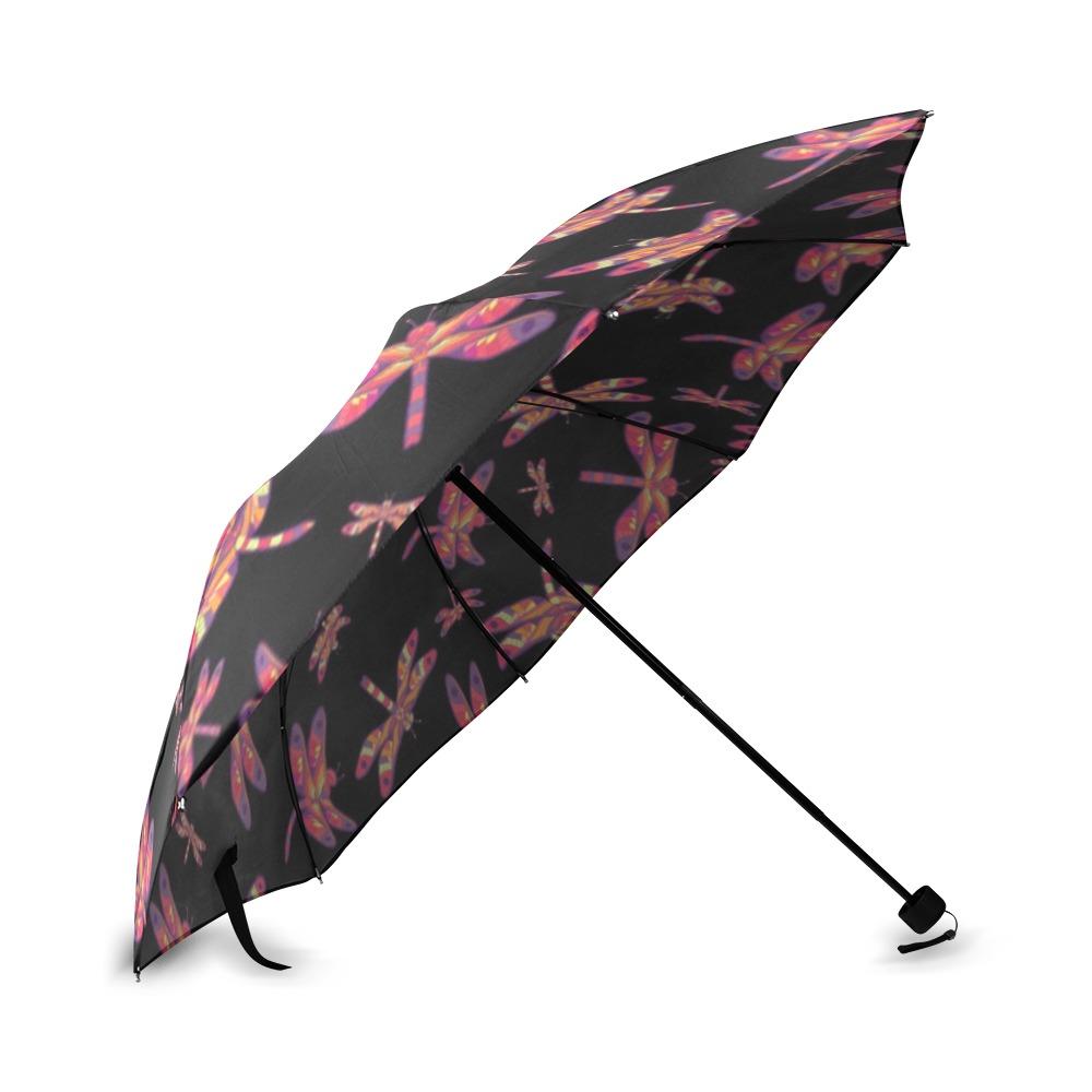 Gathering Noir Foldable Umbrella (Model U01) Foldable Umbrella e-joyer 