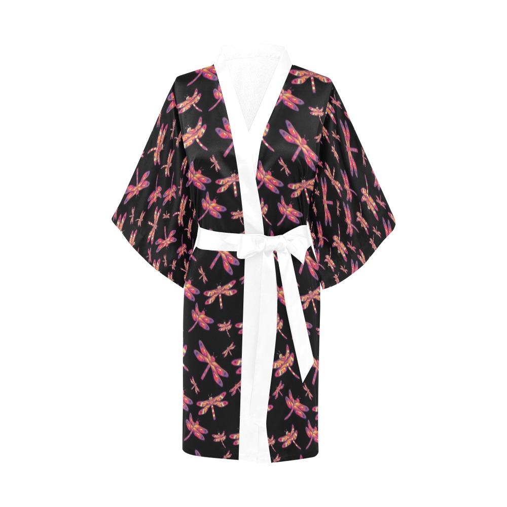 Gathering Noir Kimono Robe Artsadd 