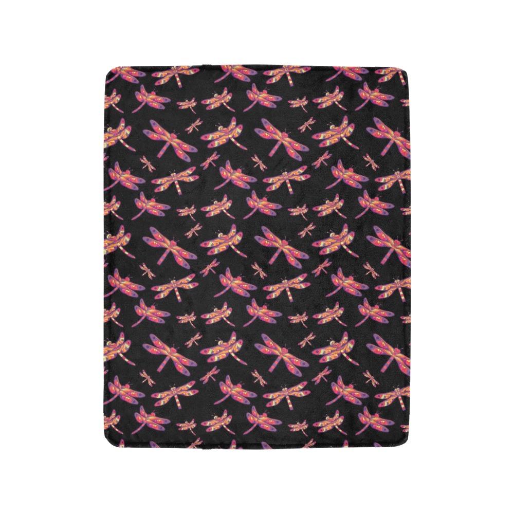 Gathering Noir Ultra-Soft Micro Fleece Blanket 40"x50" Ultra-Soft Blanket 40''x50'' e-joyer 