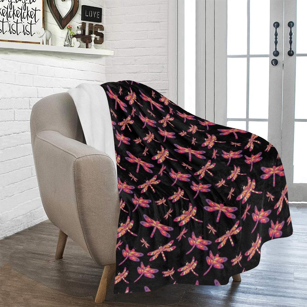 Gathering Noir Ultra-Soft Micro Fleece Blanket 50"x60" Ultra-Soft Blanket 50''x60'' e-joyer 