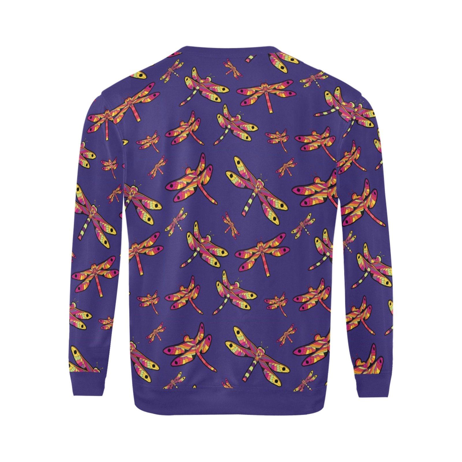 Gathering Purple All Over Print Crewneck Sweatshirt for Men (Model H18) shirt e-joyer 