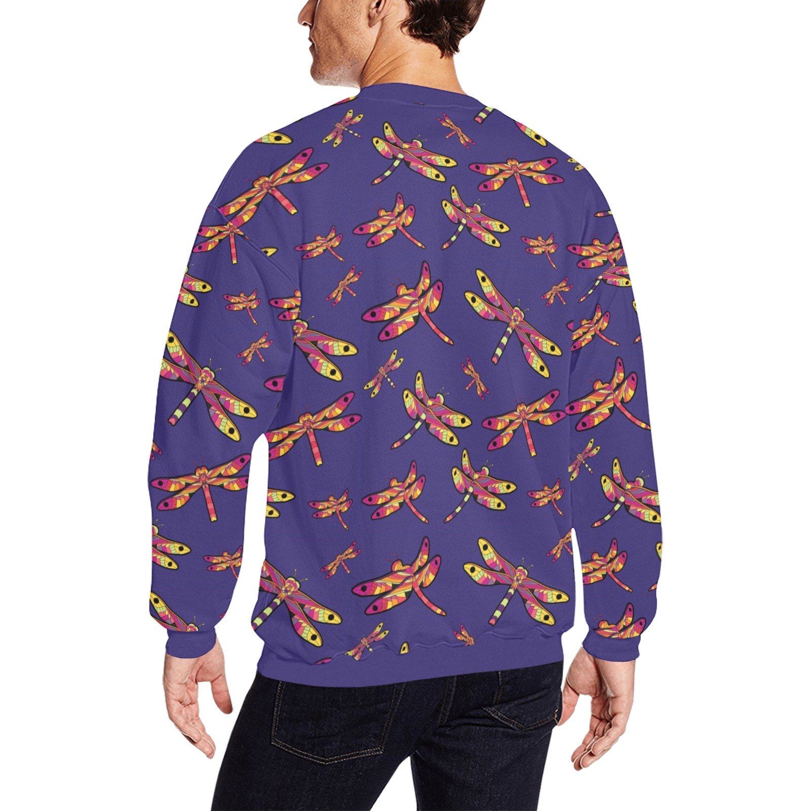 Gathering Purple All Over Print Crewneck Sweatshirt for Men (Model H18) shirt e-joyer 