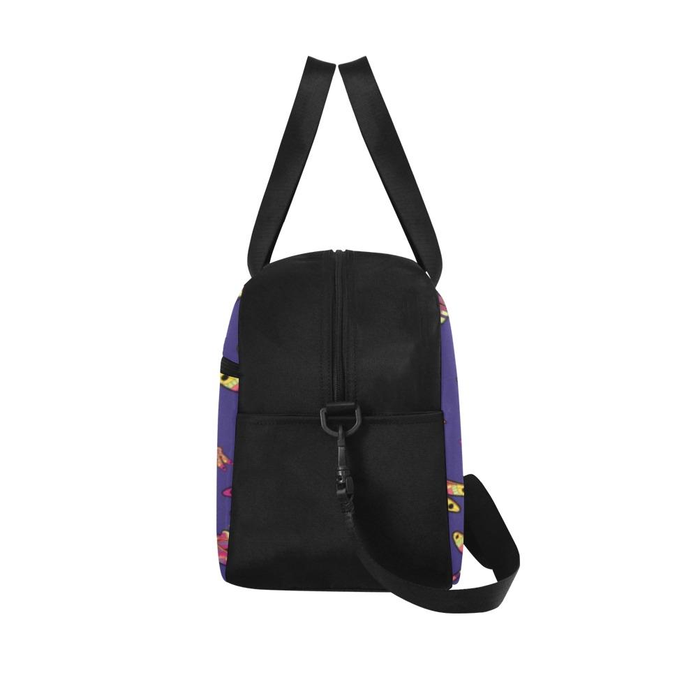 Gathering Purple Fitness Handbag (Model 1671) Fitness Handbag (1671) e-joyer 