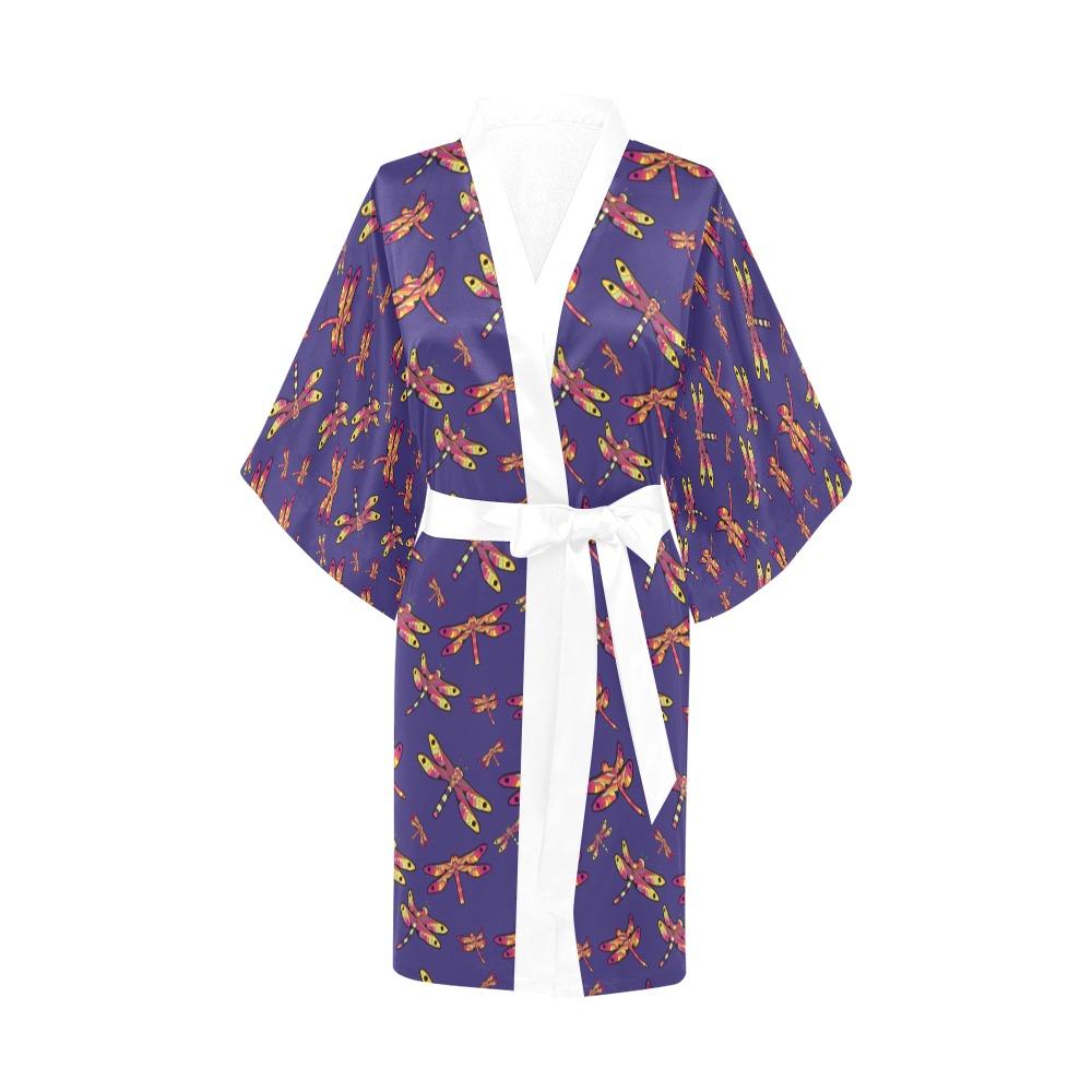 Gathering Purple Kimono Robe Artsadd 