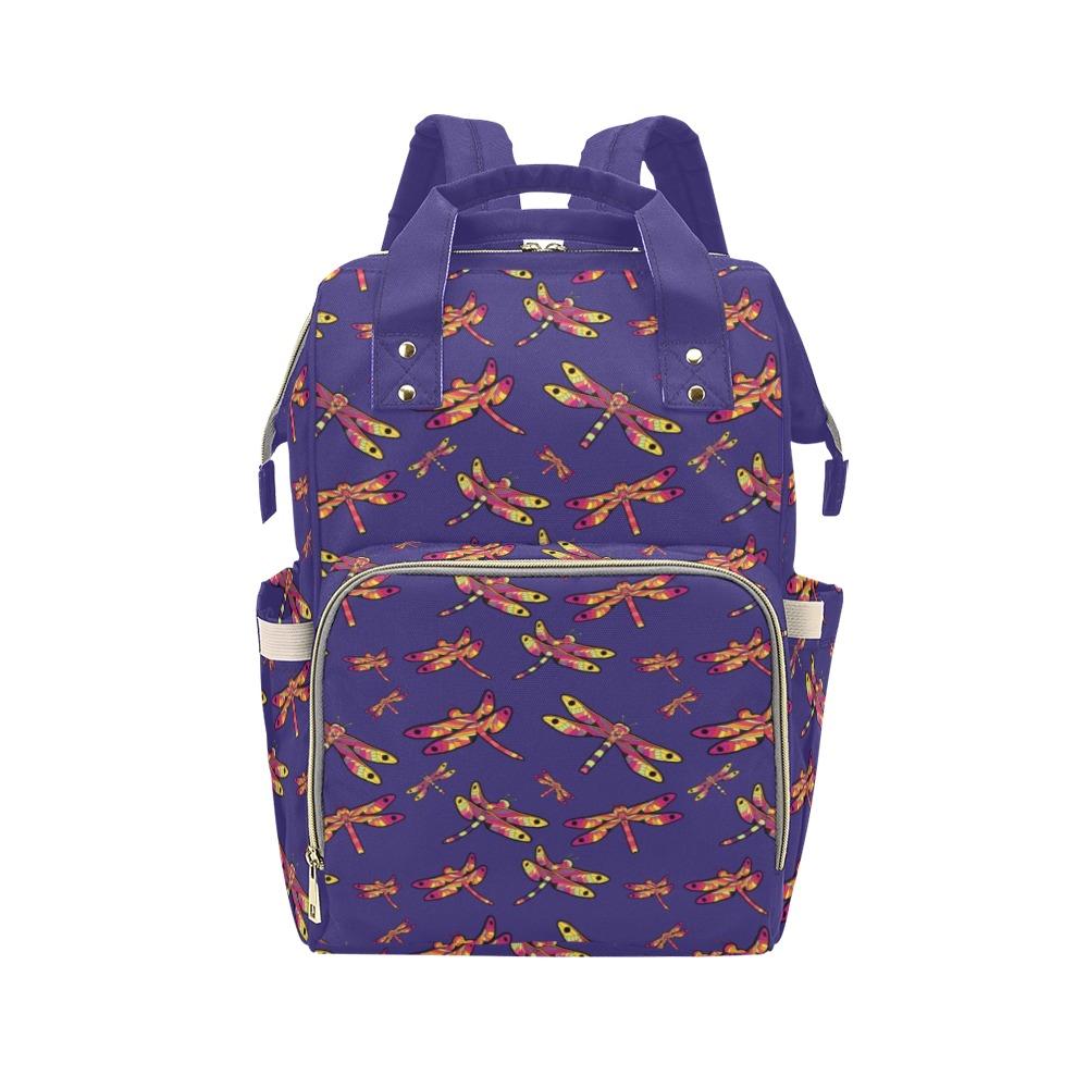 Gathering Purple Multi-Function Diaper Backpack/Diaper Bag (Model 1688) bag e-joyer 