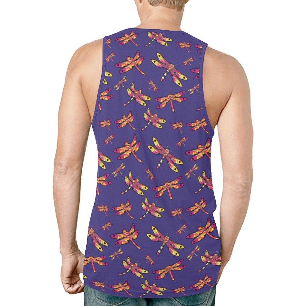 Gathering Purple New All Over Print Tank Top for Men (Model T46) New All Over Print Tank Top for Men (T46) e-joyer 