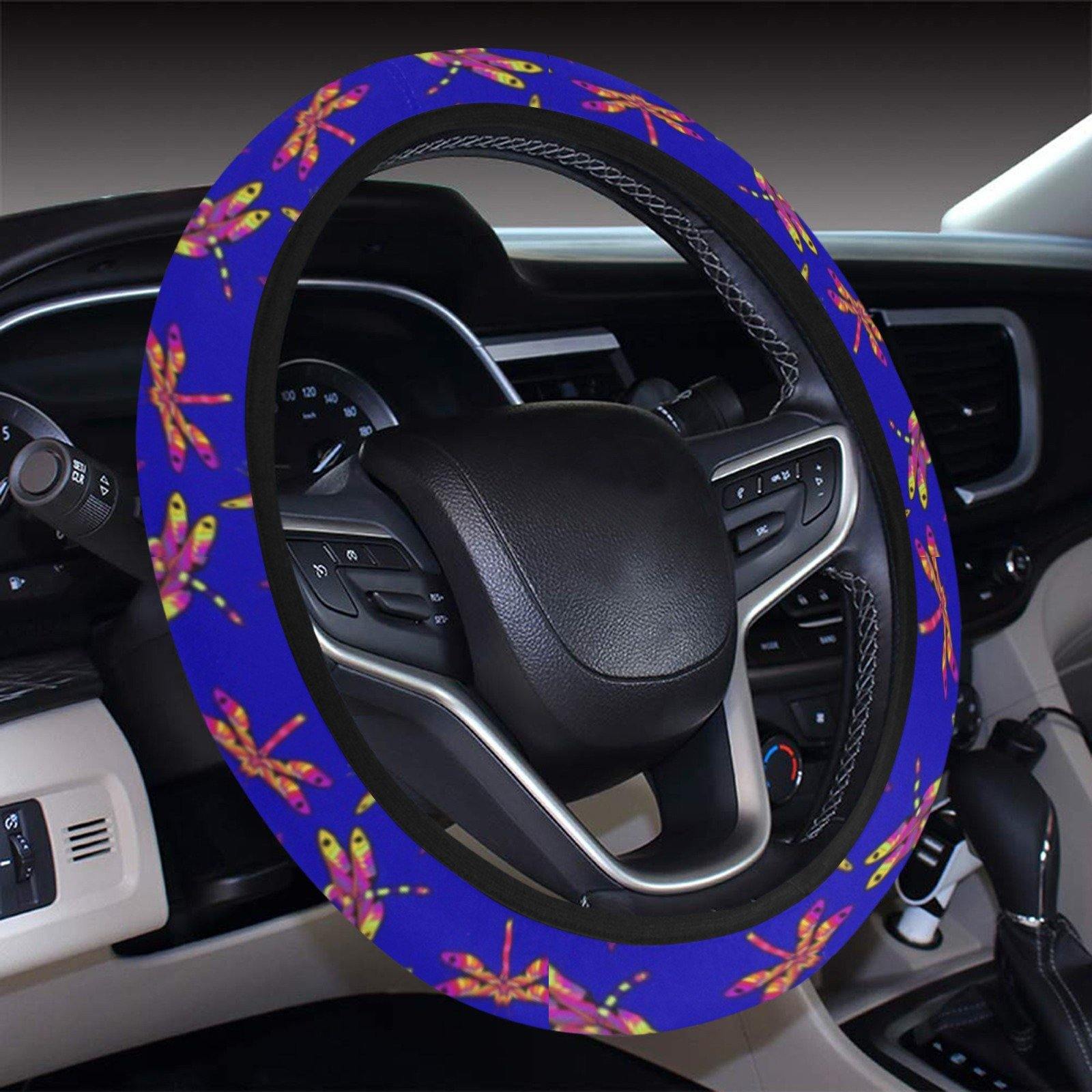 Gathering Purple Steering Wheel Cover with Elastic Edge Steering Wheel Cover with Elastic Edge e-joyer 