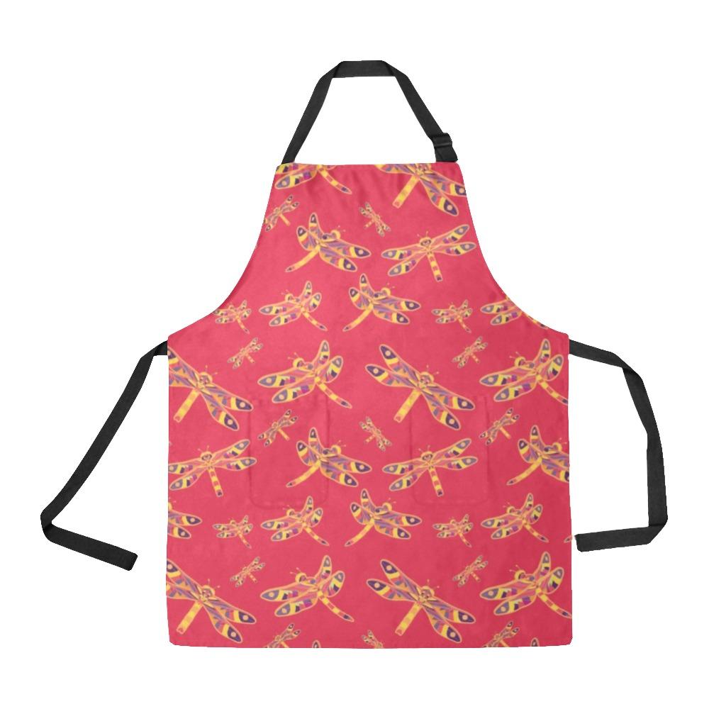 Gathering Rouge All Over Print Apron All Over Print Apron e-joyer 