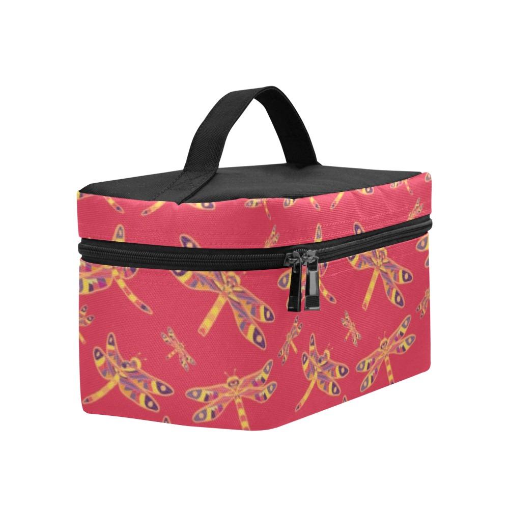 Gathering Rouge Cosmetic Bag/Large (Model 1658) bag e-joyer 