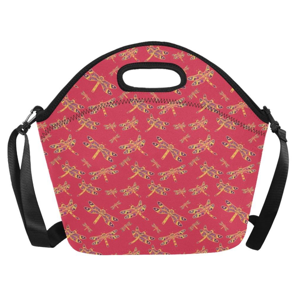 Gathering Rouge Neoprene Lunch Bag/Large (Model 1669) bag e-joyer 