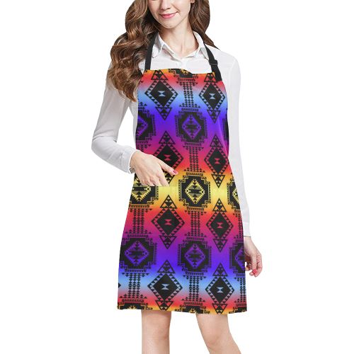 Gathering Sunset All Over Print Apron All Over Print Apron e-joyer 