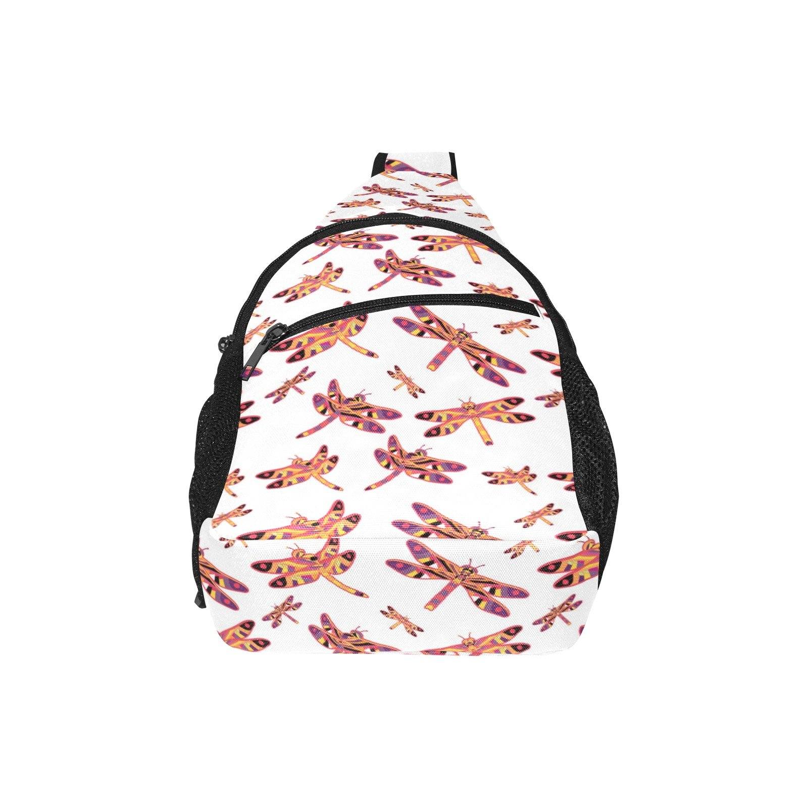 Gathering White All Over Print Chest Bag (Model 1719) All Over Print Chest Bag (1719) e-joyer 