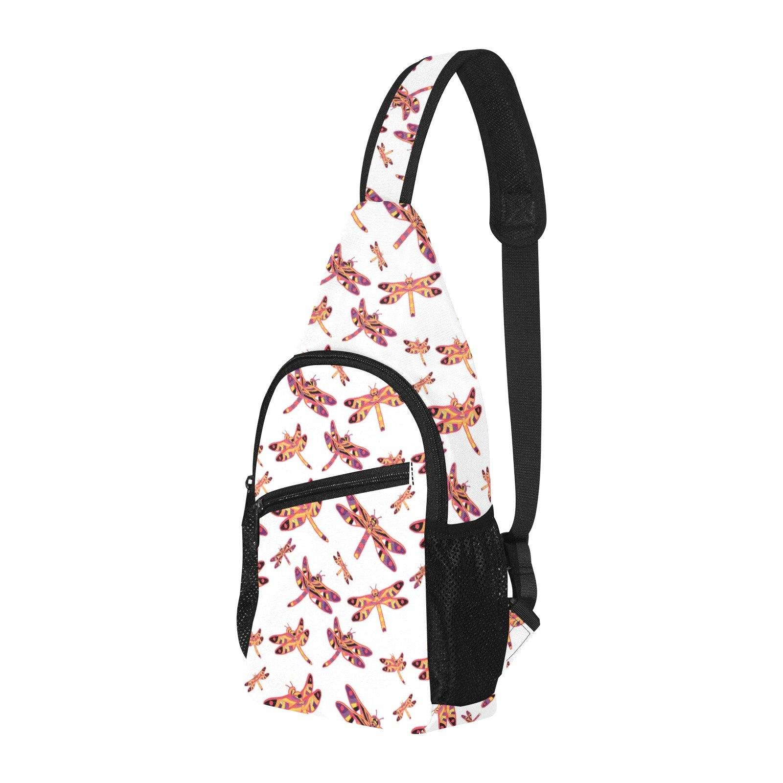 Gathering White All Over Print Chest Bag (Model 1719) All Over Print Chest Bag (1719) e-joyer 