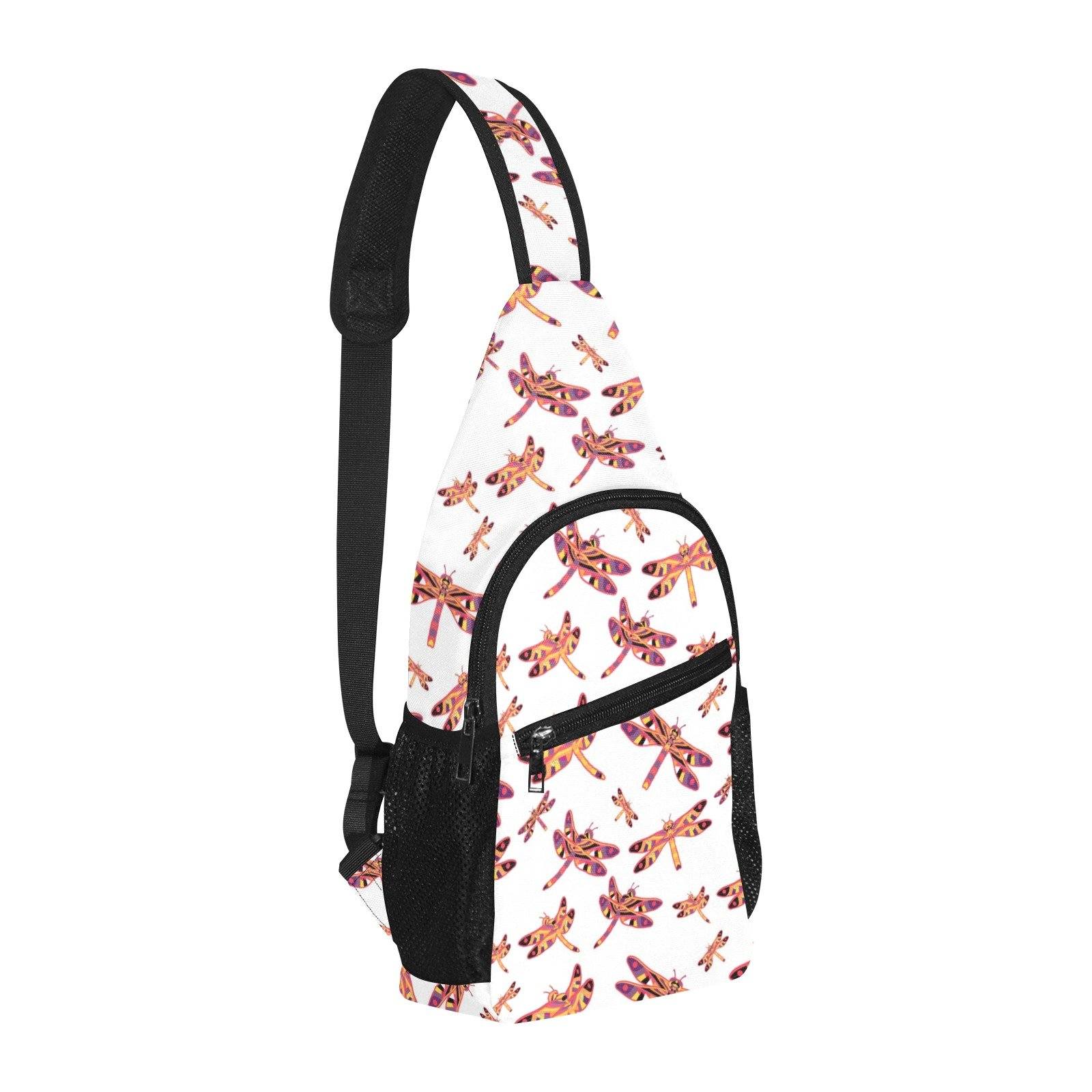 Gathering White All Over Print Chest Bag (Model 1719) All Over Print Chest Bag (1719) e-joyer 