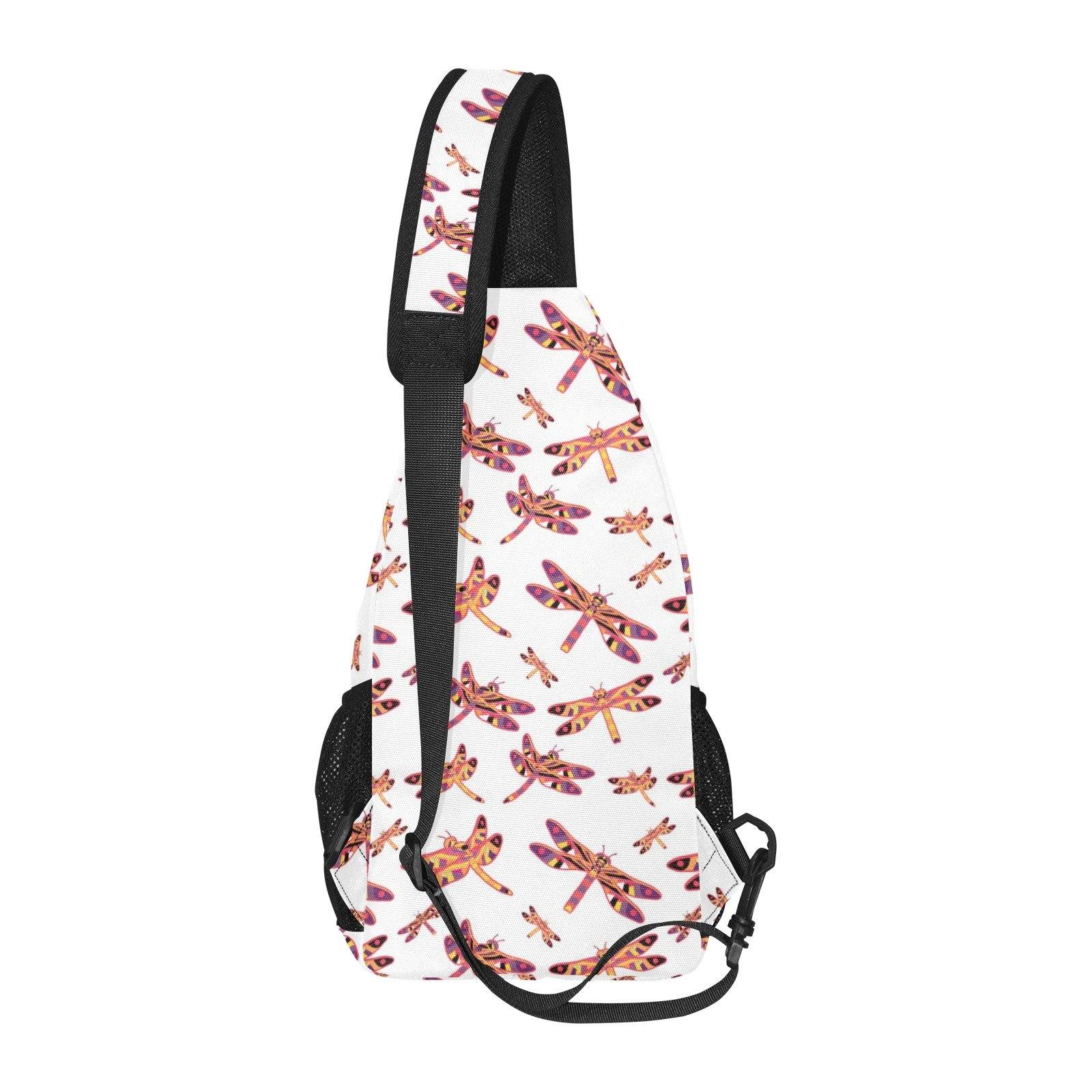 Gathering White All Over Print Chest Bag (Model 1719) All Over Print Chest Bag (1719) e-joyer 