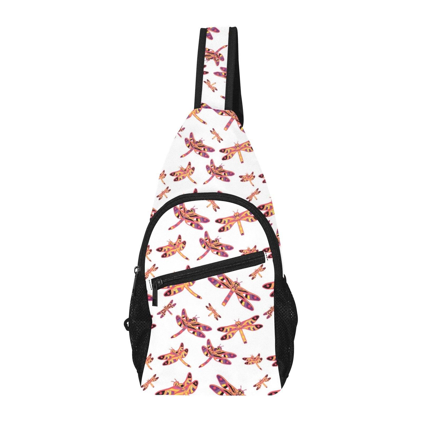 Gathering White All Over Print Chest Bag (Model 1719) All Over Print Chest Bag (1719) e-joyer 